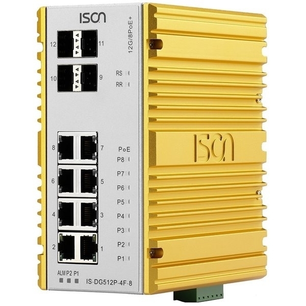 IS-DG512P Series (8PoE/PoE+)