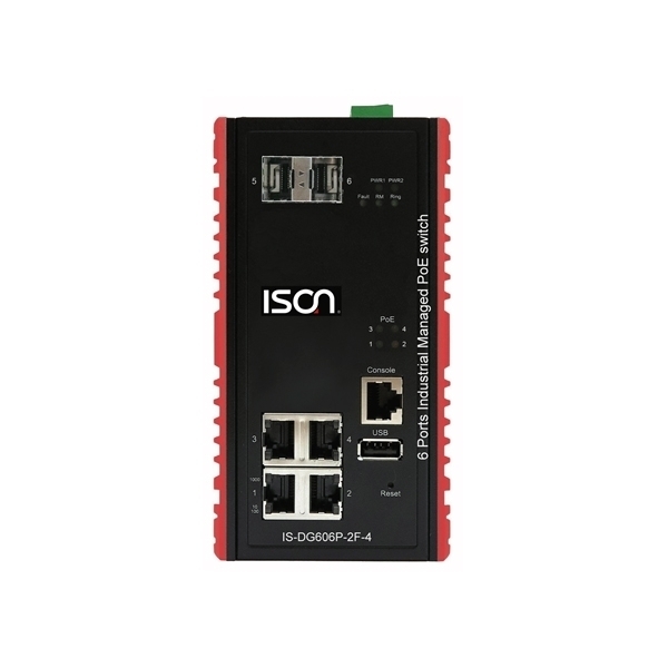 IS-DG606P Series (4PoE/PoE+)